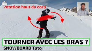 ⛔POIDS sur la JAMBE AVANT et VIRAGES en SNOWBOARD [upl. by Indyc]