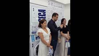 Inauguração da Lavanderia selfservice da OMO em São Luís [upl. by Larrabee]