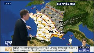 La météo de votre weekend  de la pluie aujourdhui du froid demain [upl. by Eenimod849]