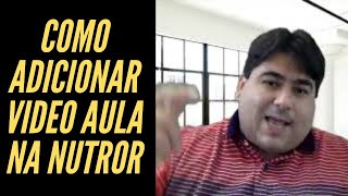 COMO ADICIONAR VIDEO AULA NA NUTROR  ÁREA DE MEMBROS GRATUITA  EDUZZ [upl. by Neerahs]