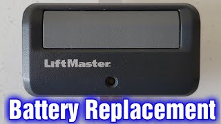 Liftmaster Garage Door Remote Battery Replacement [upl. by Ahsoet]