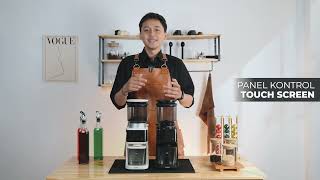 SPESIFIKASI CARA PENGGUNAAN amp PEMBERSIHAN COFFEE GRINDER CG10H  CAFELER [upl. by Eseilana]