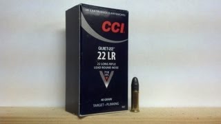 CCI QUIET AMMO TESTREVIEW [upl. by Bergwall643]