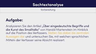 Sachtexte analysieren – Hauptteil schreiben einfach erklärt  sofatutor [upl. by Pavyer]