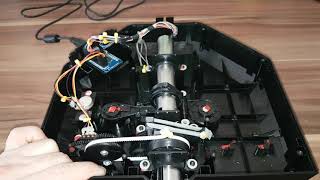 Testing Saiteks Pro Flight Yoke with BU0836A controller board from Leo Bodnar internal view [upl. by Jocko]