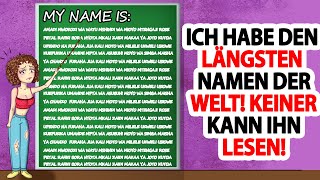 Der längste Name der Welt [upl. by Anircam]