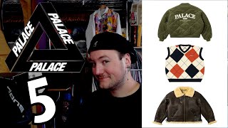 Top 5  Favourite Palace Skateboards Winter 2023 Pieces [upl. by Yc]