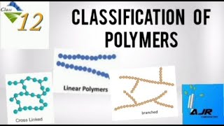 Classification of PolymersPolymersClass 12 Chemistryajr chemistry [upl. by Fang]