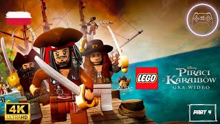 LEGO Piraci z Karaibów Pirates of the Caribbean PL PC PART 4 CAŁA GRA  NO COMMENTARY  4K 60ᶠᵖˢ [upl. by Deste574]