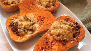 StuffedLoaded butternut Recipe [upl. by Nehtan725]