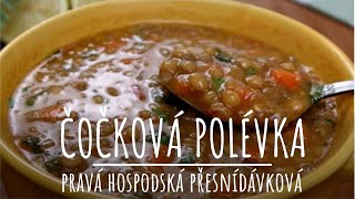 ČOČKOVÁ POLÉVKA  pravá hospodská přesnídávková [upl. by Miranda710]