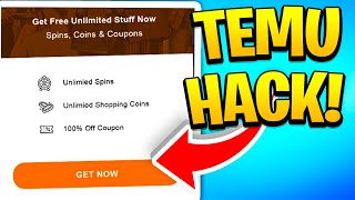 Temu Coupon Code That Gives You 100 off Order UNLIMITED USES [upl. by Bez975]