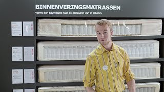 Een goede matras kiezen – binnenveringsmatras  IKEA Helpt [upl. by Ylrebmik]