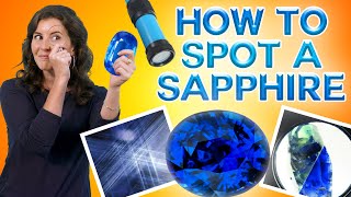 How To Spot A Sapphire  Identify Gems Quick amp Easily [upl. by Ihpen620]