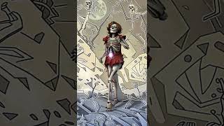 Spooky Scary Skeletons Remix Fnaf doll dance cover shorts [upl. by Mccahill]