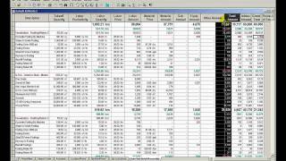 Sage Estimating Video 4 SpreadsheetLayouts Pervasive Legacy [upl. by Walley659]