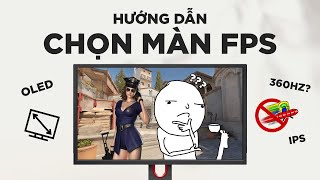 Chọn Màn Hình Chơi Game FPS Chuẩn Nhất 2024  Insidegram x TechSpace VN [upl. by Eninej839]