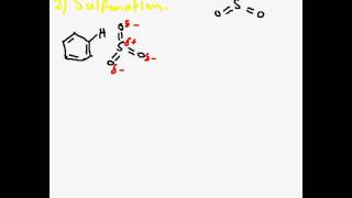 Sulfonation Mechanism How to Draw [upl. by Loats]