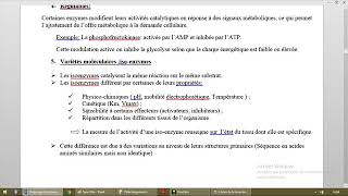 Enzymologie 2 [upl. by Enyamrahc]