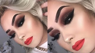 FULL GLAM  Sultry Makeup Tutorial [upl. by Halehs]