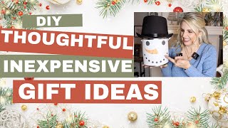 THOUGHTFUL INEXPENSIVE GIFT IDEAS [upl. by Ophelie]