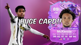 89 Weston McKennie Player Analysis  EA FC 24 Ultimate Team [upl. by Charmion954]