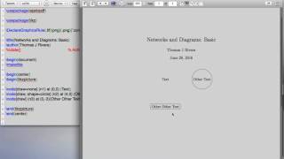 LaTexTutorial 9 Networks and Diagrams [upl. by Dawkins]