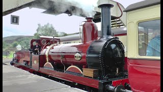 The UKs oldest working standard gauge steam locomotive at the Pontypool amp Blaenavon Railway [upl. by Pauletta]