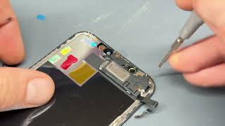 iPhone 12 Screen Replacement Guide  Learn To Swap Your Old Broken Screen At Home [upl. by Arba288]