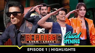 MTV Roadies S19  कर्म या काण्ड  Episode 1 Highlights  नए Season की Grand Opening [upl. by Nellie]