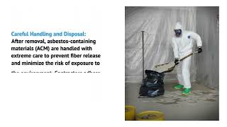 Professional Asbestos Removal for a Safe and Clean Environment [upl. by Aerdnaek]