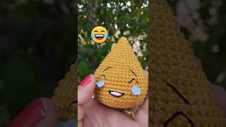 Fiz Coxinhas Inspiradas nos Emojis Aulas Gratuitas Aqui amigurumicrochet [upl. by Stelle]