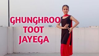 Ghungroo Toot Jayega  Sapna Choudhary  Haryanvi song  Dance cover by Ritika Rana [upl. by Poul]