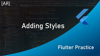 Flutter Practice Adding Styles amp Checkboxes [upl. by Anelrad]