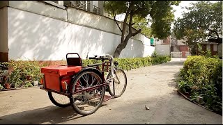 एलिम्को मोटराइज्ड ट्राइसाइकिल ALIMCO Motorised Tricycle  Hindi [upl. by Horter]