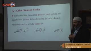 Ranın Hükümleri  Ra Harfi Nerelerde Kalın Okunur Tecvid Dersleri  Hayri Ünal [upl. by Oilalue715]