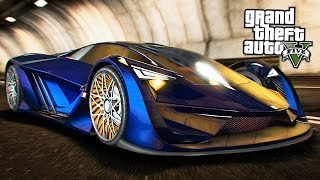 NEW 3500000 quotLAMBORGHINI TERZO MILLENNIOquot PEGASSI TEZERACT SUPERCAR GTA 5 Online DLC Update [upl. by Ahsienroc]