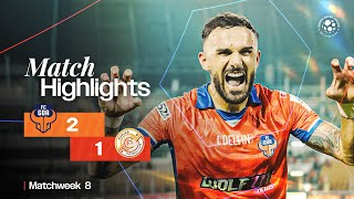 Match Highlights  FC Goa 21 Punjab FC  MW 8  ISL 202425 [upl. by Laemsi494]