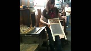 How to make a washboard [upl. by Trilbee]