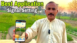 Best Mobile Application For DD Free Dish Signal Setting 2024 [upl. by Ardnassela596]