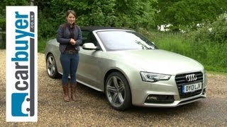 Audi A5 Cabriolet convertible review  CarBuyer [upl. by Helsa]