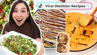 Trying Dietitian Approved Recipes healthy but chaotic [upl. by Heti585]