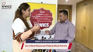 WWICS congratulates our client on receiving Poland Work Permit [upl. by Drescher]