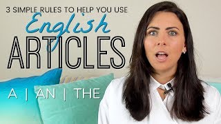 English Articles  3 Simple Rules To Fix Common Grammar Mistakes amp Errors [upl. by Eikcuhc409]