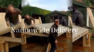 WoodMines Gazebos dont miss this Luxury Outdoor LivingGazebo displayNationwide delivery [upl. by Skip898]