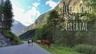 🇦🇹Driving in Zillergrund Austria Tyrol Zillertal Full Road 4K [upl. by Halverson171]