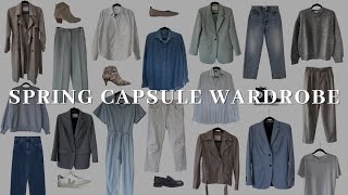 Spring Capsule Wardrobe 2024  Casual amp classic with a pop of colour [upl. by Siegfried]