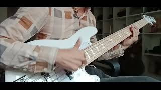 Cort Elrick NJS Bass Slap Test  Double Thumb 即興解說 [upl. by Sinne994]