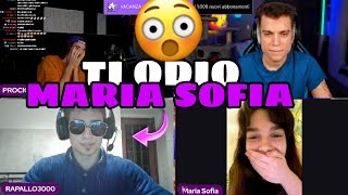 RAPALLO VS MARIA SOFIA IL CONFRONTO DEFINITIVO🔥😨 [upl. by Anatak]