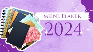 Meine Planeraufstellung für 2024  Happy Planner Fail und jede Menge Journals [upl. by Barren983]